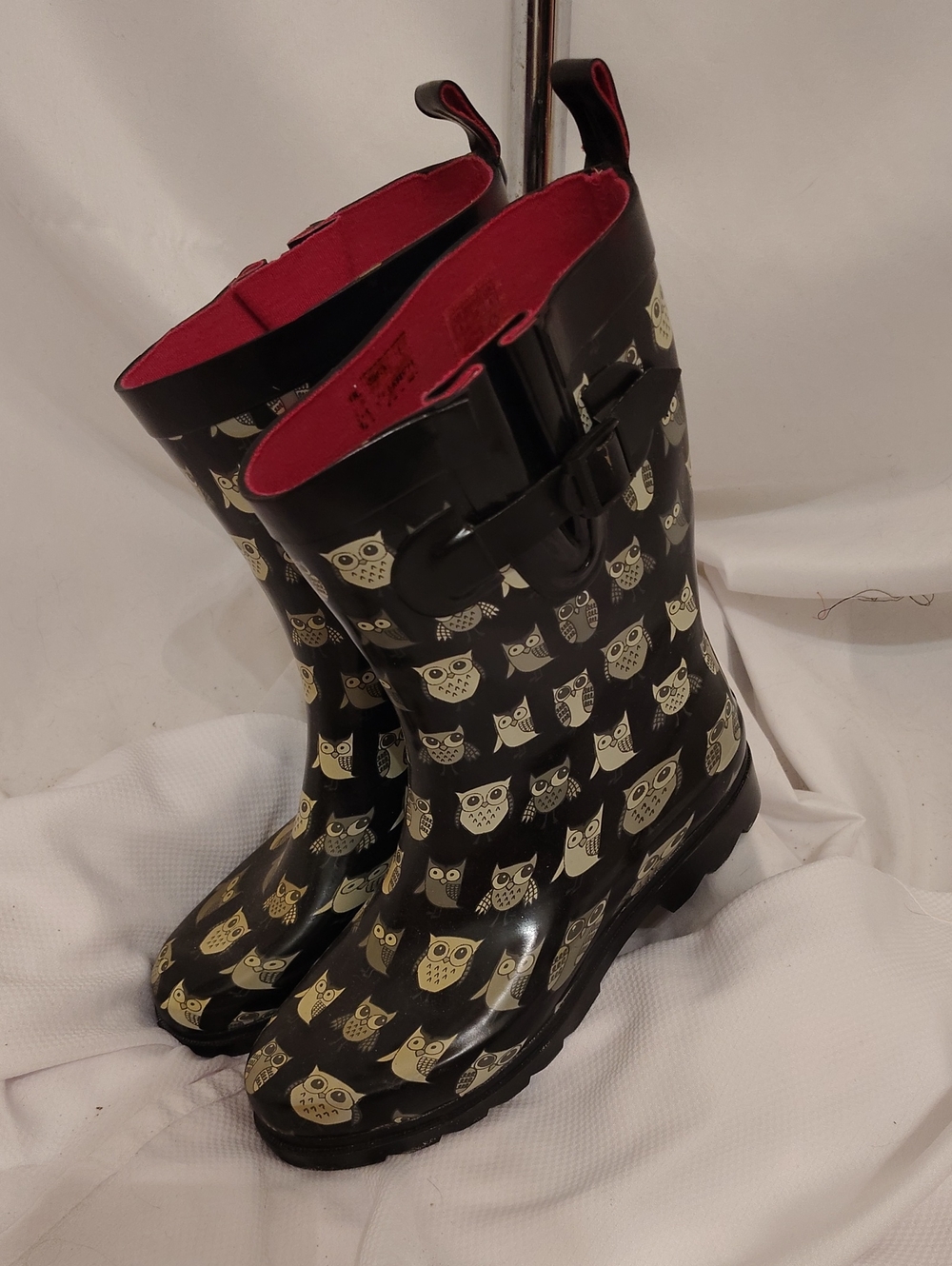 Capelli of New York Black Rubber Boots